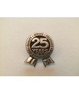 Bob Siemon Designs Christian jewelry 25 Years silver tone tie tack lapel... - $261.22 MXN