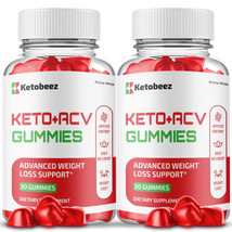 Ketobeez Keto ACV Gummies, Max Strength Supplement with ACV (2 Pack) - £55.42 GBP
