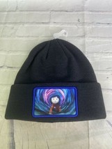 Coraline Printed Logo Knit Cuff Beanie Hat Cap Adult One Size Fits Most - £27.37 GBP