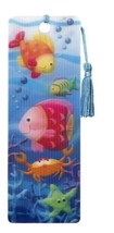 Bookmarks by GANZ 3-D Bookmark - Fish 3-D Bookmarks Reading Library - $9.41