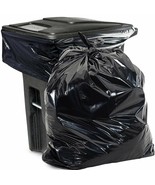 250 Trash Bags Regular Duty Black 40 x 46 Low Density Opaque - $112.39