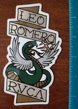 Authentic RVCA Sticker Leo Romero SNAKE w/ WINGS  3&quot; x 5&quot; Awesome!! - £3.15 GBP