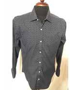 Valerio Garati Mens Button Front Shirt Slim Fit Long Sleeve Size Medium ... - $20.18 CAD