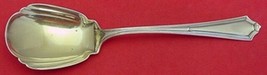 Plymouth by Gorham Sterling Silver Sugar Spoon Gold Washed 6&quot; Antique Serving - £46.00 GBP