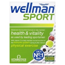 Vitabiotics Wellman Sport x 30 Tablets Advanced Sports/Fitness Supplement - £13.53 GBP
