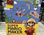 Super Mario Maker Bundle (Nintendo Wii U, 2015) Complete w/ Book Tested - $18.25