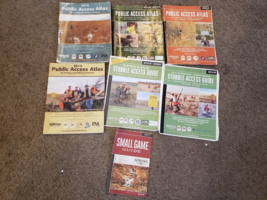 NICE LOT o 6 Nebraska Public Stubble Atlas Access Guide Magazine 2012 20... - $22.78