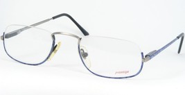 Vintage Prestige 274 25 Blue /SILVER-GREY Eyeglasses Glasses 50-21-140mm Germany - £37.00 GBP