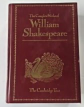 1988 Gilded &quot;The Complete Works Of William Shakespeare&quot; Book - £11.98 GBP