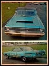 1968 &quot;CARS&quot; Magazine Color Print - &quot;Penney Pincher&quot; Dodge Hemi Race Car A4 - £6.32 GBP