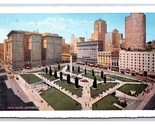 Union Square San Francisco California CA UNP WB Postcard T9 - $2.63