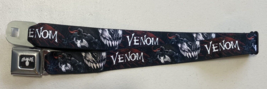 Adjustable 28”-48” Marvel Buckle-Down Venom/Spider Seatbelt Belt 2015 - $15.49