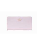 New Kate Spade Madison Interior Printed Large Slim Bifold Wallet Pale Am... - $89.09 CAD
