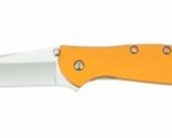 Kershaw 1660OL Leek Orange Drab 3in Blade Folding Knife Liner Lock Pocke... - £57.23 GBP