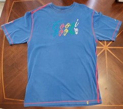 Coogi Men’s 3XL Embroidered Sign Language COOGI Blue SS Side Piping - $19.87