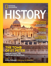 National Geographic History November December 2024 Tomb of St Peter &amp; much more - $5.92