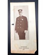 Vtg Schnectady NY Police Association Ball Photograph Print Officer Elect... - $19.99
