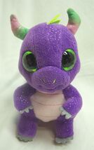 TY Beanie Boos BIG EYED DAPHNE THE PURPLE DRAGON 6&quot; Plush STUFFED ANIMAL... - $20.90 CAD