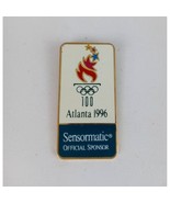 Vintage Sensormatic Official Sponsor Atlanta 1996 100 Olympics Lapel Hat... - $11.46 CAD