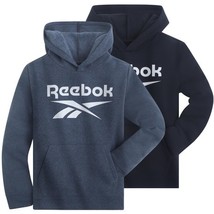 Reebok Boys  2 Pack Hoodie Sweatshirts Fleece  Size 10-12 Dark Grey/Black - $260.18 MXN