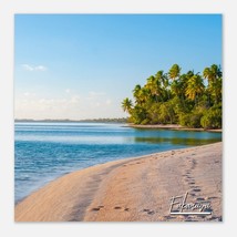 Fakarava French Polynesia Poster Wall Art | Fakarava Home Decor | Fakarava Beach - $19.99