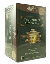 Peppermint Green Tea Prince Of Peace 18 Bags Box - $11.92