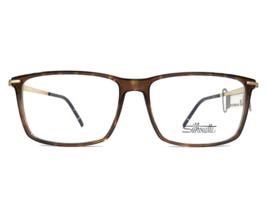 Silhouette Eyeglasses Frames SPX 2921 75 6220 Momentum Havana Walnut 56-15-145 - £221.51 GBP