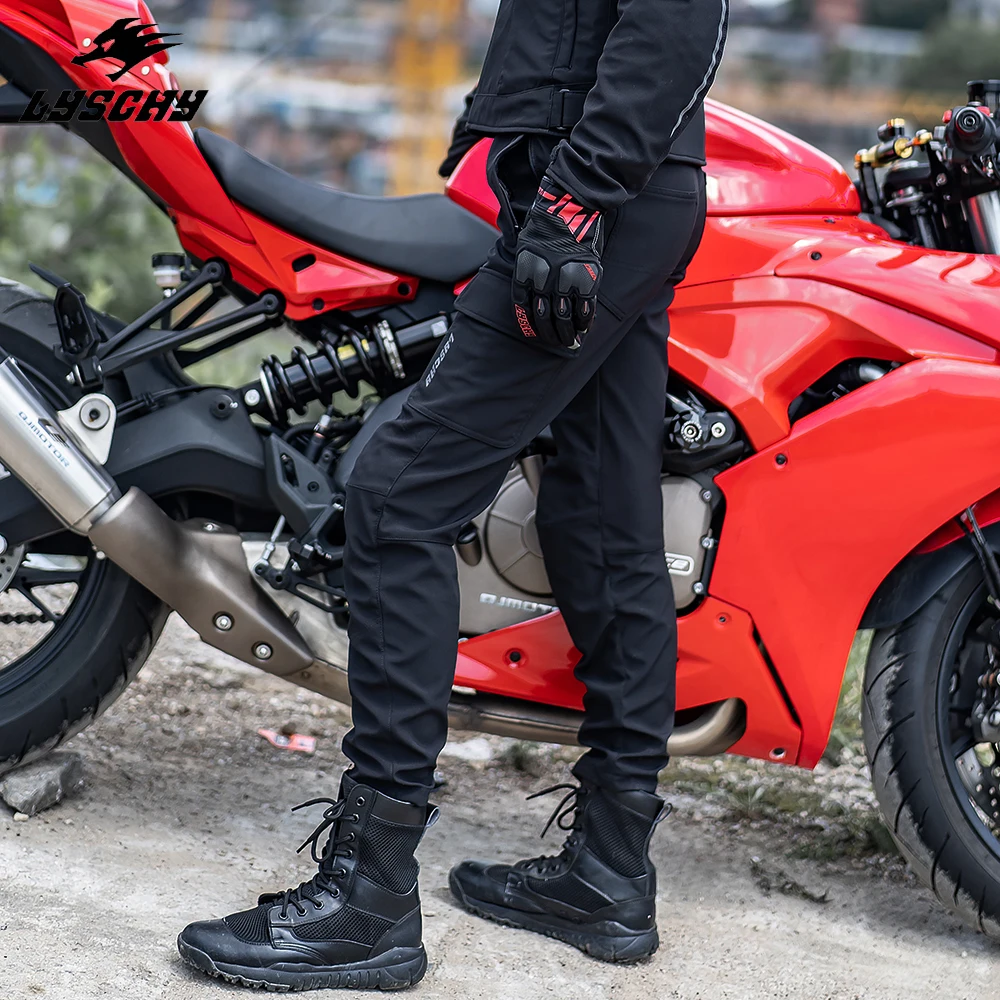 Women Motorcycle Pants CE Protection Armor Elastic Material Legging Moto... - $116.71+