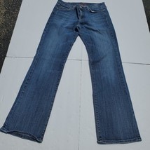 Vigoss Women&#39;s Juniors Button Flap Pockets Denim Flare Denim Blue Jeans ... - £19.80 GBP