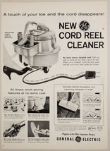 1958 Print Ad New General Electric Cord Reel Vacuum Cleaners Bridgeport,CT - £12.96 GBP