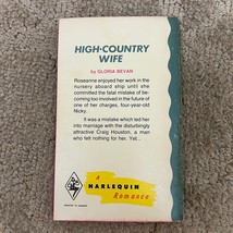 High Country Wife Western Romance Paperback Book by Gloria Bevan Harlequin 1975 - £9.58 GBP
