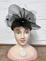 Vintage Flapper Female Mannequin Head Bust Chapeau Pour Rosette Wig Hat ... - $2,379.28 MXN