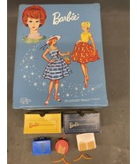 Vintage 1964 Mattel Barbie Case Trunk Wardrobe Accessory Drawers Country... - €73,31 EUR