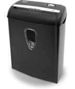 The Aurora 8-Sheet Crosscut Paper And Credit Card Shredder, Security P-4. - $64.98