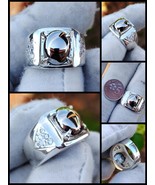 Natural Iron Towo AAA Grade Silver Handmade Ring  - $284.10