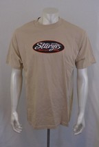 Sturgis  Motorcycle Rally  2012  Large Brown  Cotton Men&#39;s T Shirt - £7.94 GBP