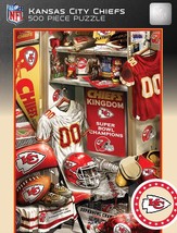 Kansas City Chiefs Puzzle 500 Piece Locker Room - $958.98 MXN