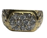 Men&#39;s Cluster ring 10kt Yellow Gold 408168 - $259.00