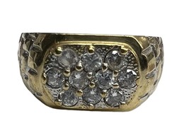 Men&#39;s Cluster ring 10kt Yellow Gold 408168 - $259.00