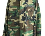 Army BDU w/ 28th Div Patch Woodland Camouflage Combat MEDIUM LONG Camo J... - $34.60
