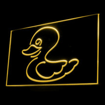 200025B Duck Cutie Toys Drakes Distinctive Rubber Swimming Quack LED Light Sign - £17.29 GBP