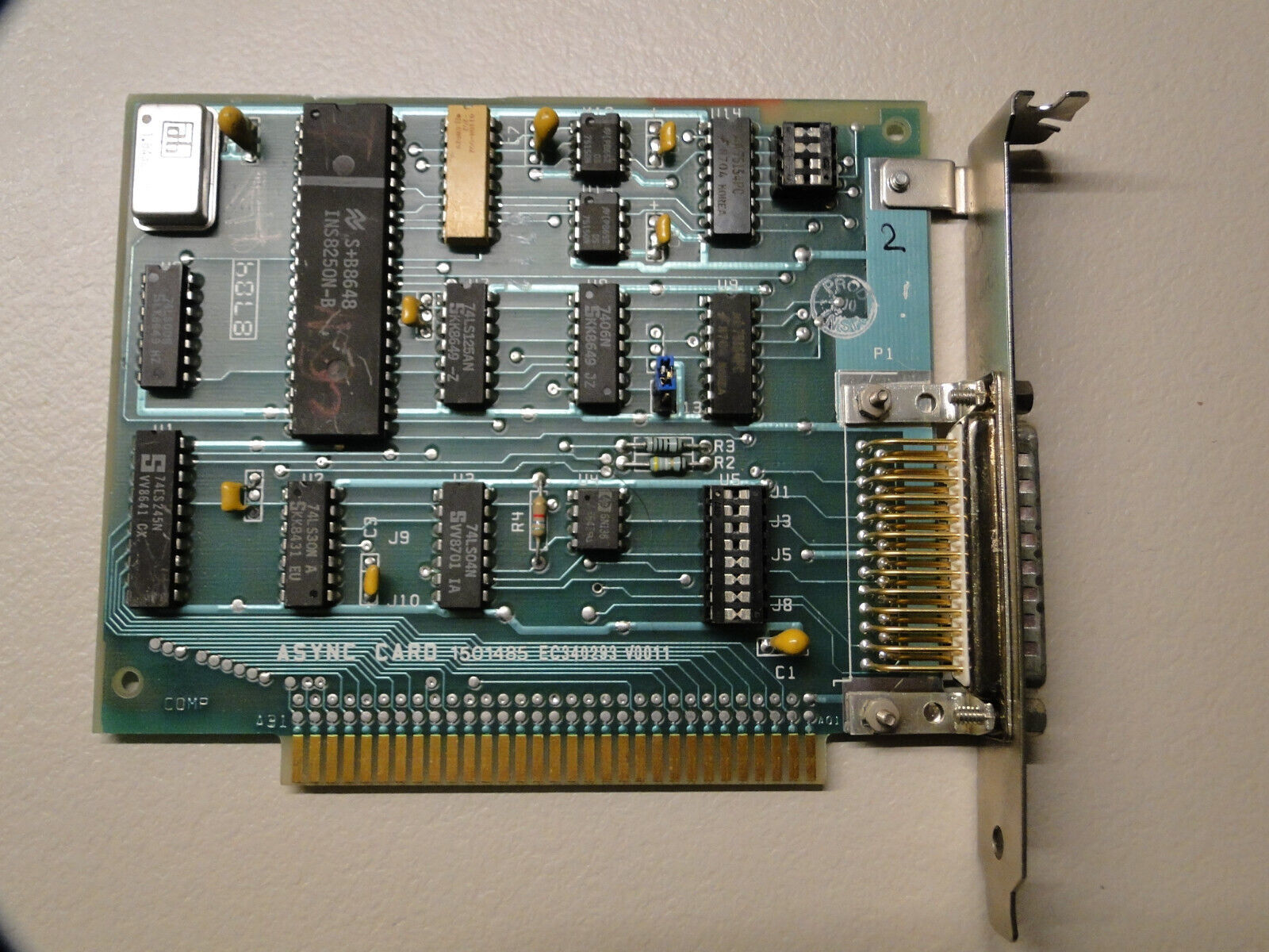 Vintage IBM 1501485 ISA 8 BIT ASYNC CARD - $24.24