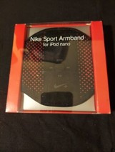 Nike Sport Armband for Ipod Nano Black Red-Jogging Hiking Running Walkin... - $8.79