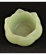 Pale Sage Lotus tealight holder, Opaque Resin mini bowl, Flower change dish - £6.38 GBP+