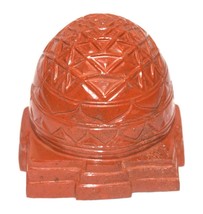 Shri Yantra Made from Natural Red Jasper Gemstone - 389 G-
show original... - $149.16