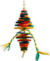 Zoo Max Spiral Hanging Bird Toy for Healthy Exotic Birds - £10.91 GBP+