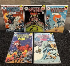 Weird War Tales - Lot of 5 Bronze Age DC Comics #27 28 29 32 33 - $58.04