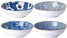 4&quot; Mini Bowls For Dipping Saucers 4 Ounce Dipping Bowls Set of 4 NEW - £18.61 GBP
