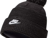 Nike Adult Unisex Sportswear Cuffed Pom Beanie, DA2022-010 Black - $29.95