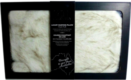 COZEE AUSTRALIA Faux Fur Luxury Warming Pillow Moulds to Soothe Body NEW... - $24.75